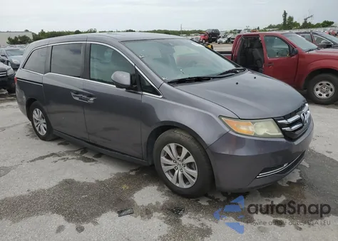 2016 Honda Odyssey Exl from USA, damaged, VIN 5FNRL5H62GB003787